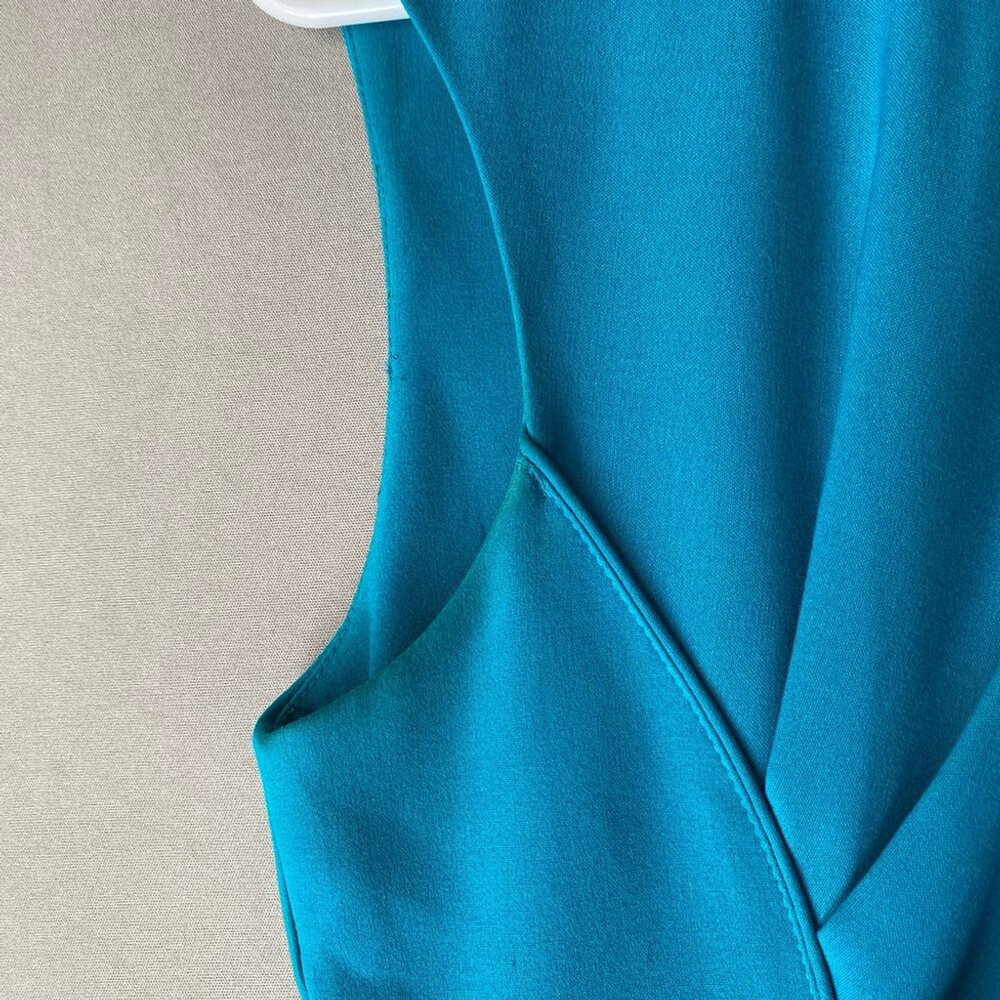 Calvin Klein sz‎ M work career ruched sheath dress - Picture 5 of 9